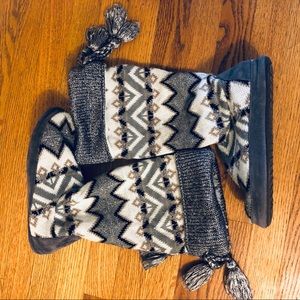 Muk Luks - High Furry Boot Slipper